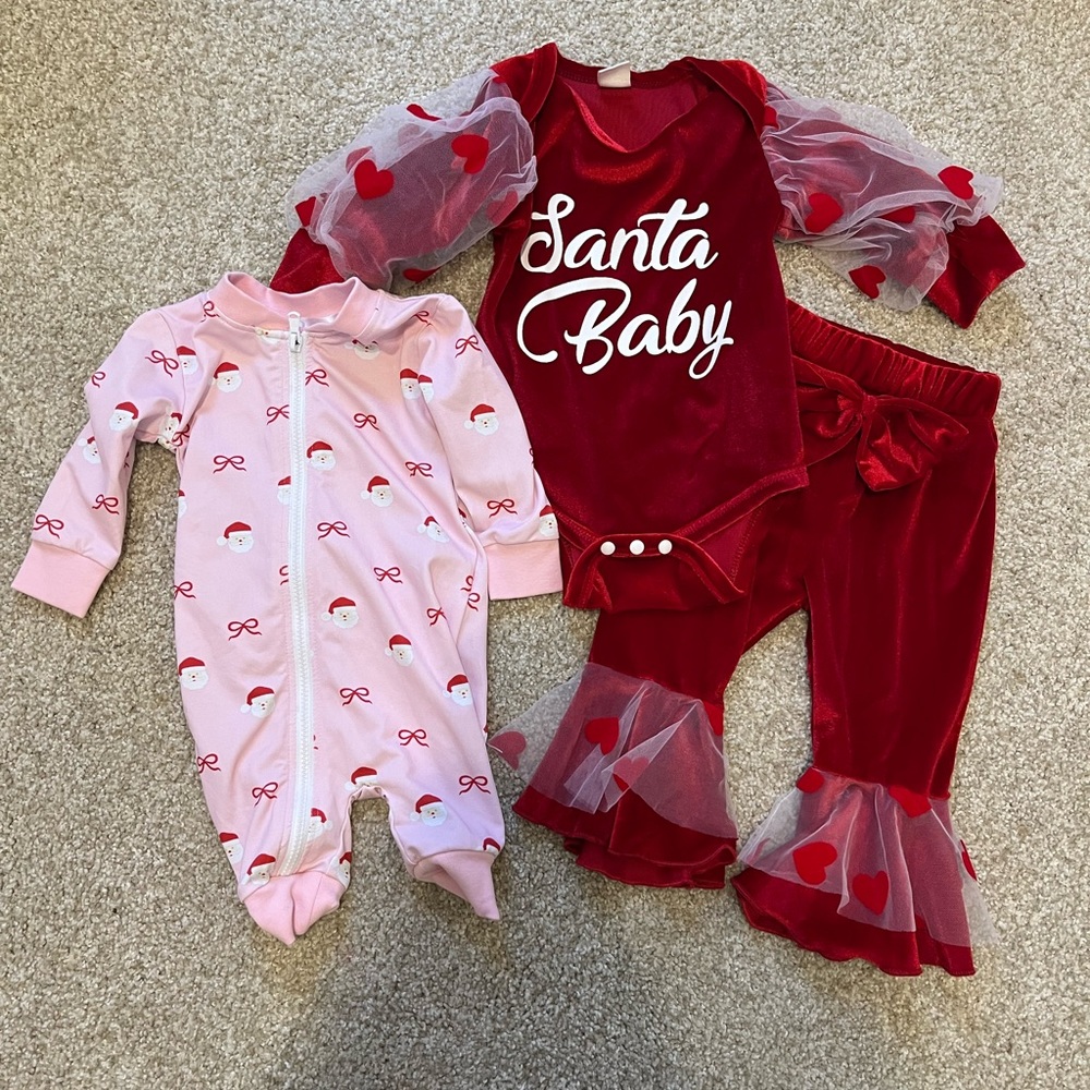 Newborn Christmas Outfits